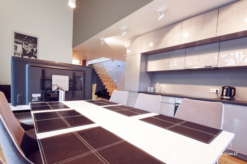 Villa Comfort w centrum Połągi, 200 metrów do morza