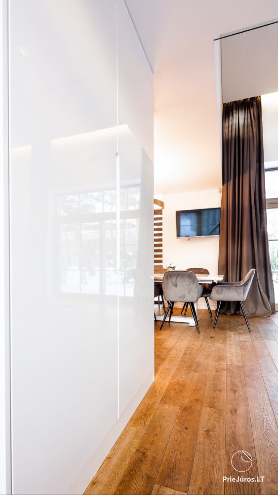 Villa Comfort w centrum Połągi, 200 metrów do morza