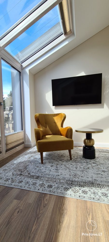 Nowy, przestronny apartament J&D w Połądze w pobliżu lasu sosnowego, 400 m do morza