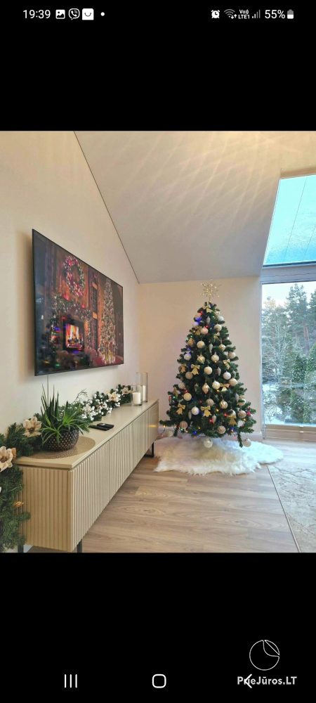 Nowy, przestronny apartament J&D w Połądze w pobliżu lasu sosnowego, 400 m do morza