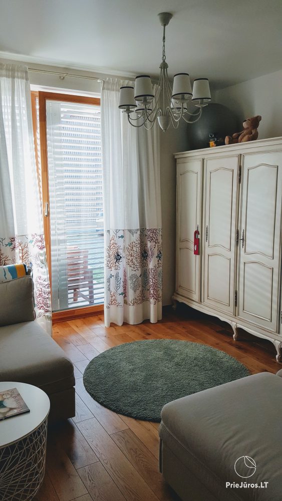 Kopų Vėtrungės II - Nida Apartments z tarasem do 6 osób