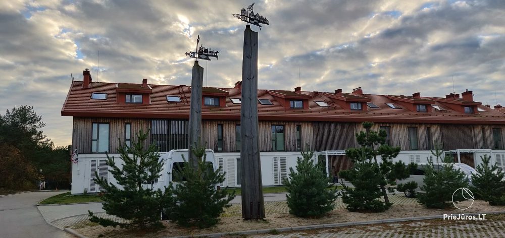 Kopų Vėtrungės II - Nida Apartments z tarasem do 6 osób