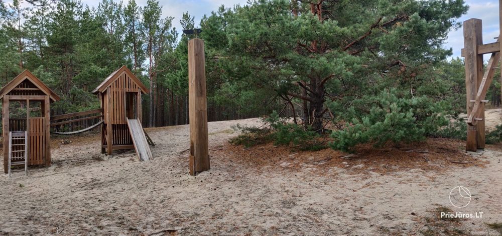 Kopų Vėtrungės II - Nida Apartments z tarasem do 6 osób