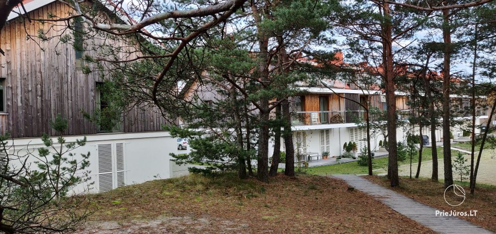 Kopų Vėtrungės II - Nida Apartments z tarasem do 6 osób
