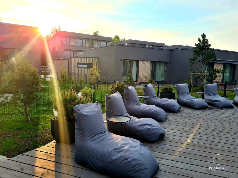 Sakai Home - Mano jūra 2, Kunigiškiai – Apartamenty z Tarasem i Podwórkiem, Kompleks z Basenem