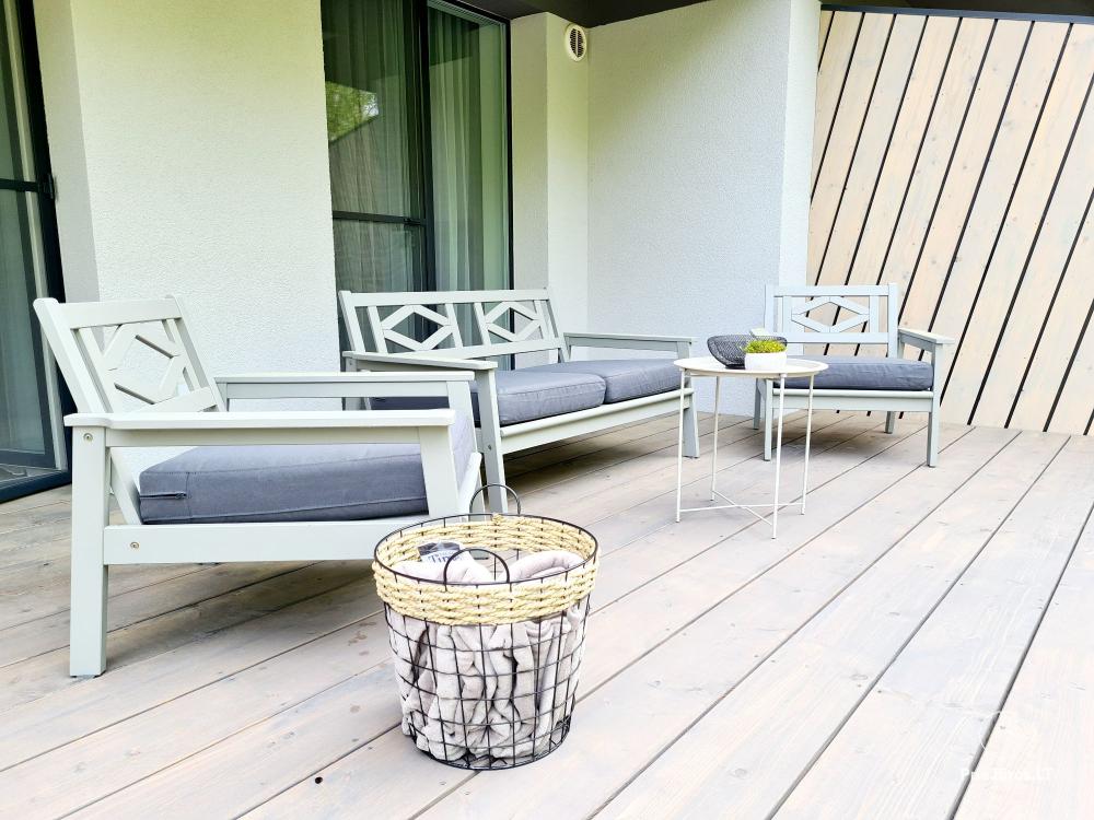 Samana Home - Mano jūra 2, Kunigiškiai - apartamenty z tarasem i podwórkiem, kompleks z basenem
