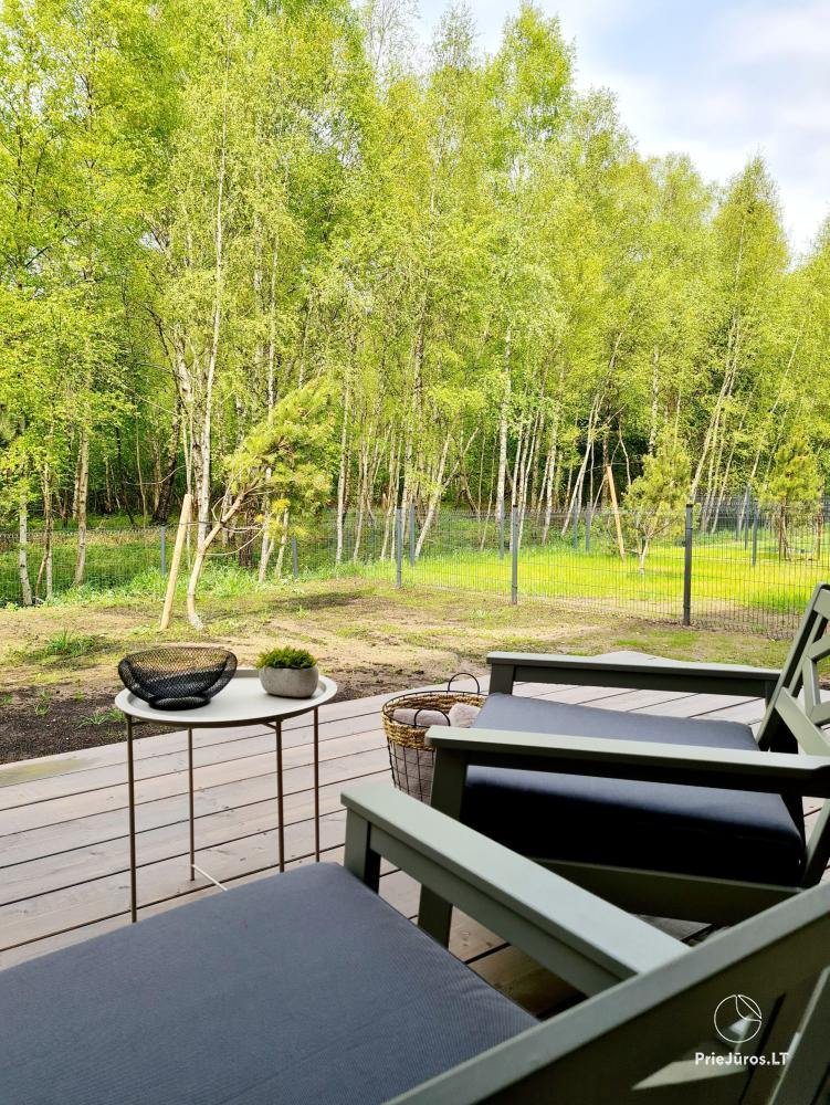 Samana Home - Mano jūra 2, Kunigiškiai - apartamenty z tarasem i podwórkiem, kompleks z basenem