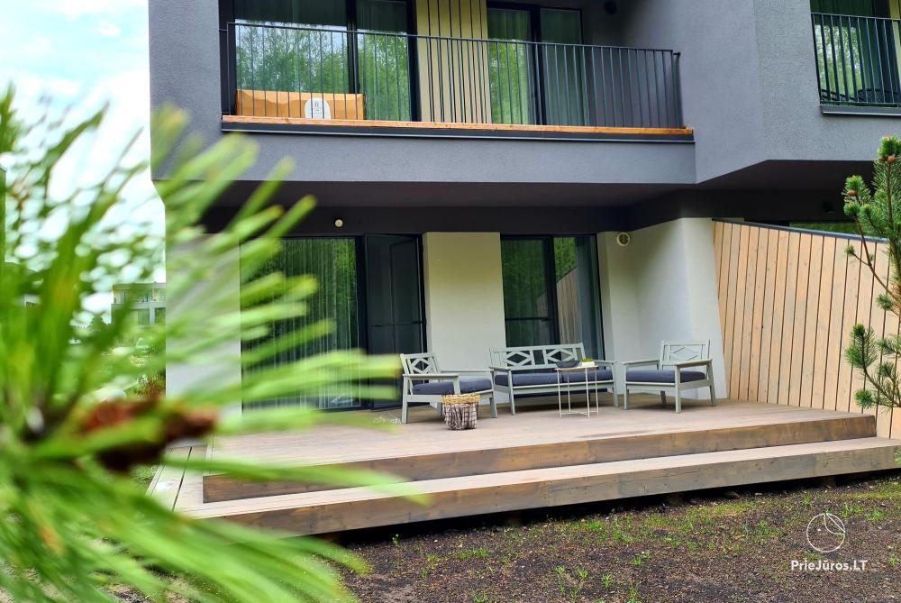 Samana Home - Mano jūra 2, Kunigiškiai - apartamenty z tarasem i podwórkiem, kompleks z basenem