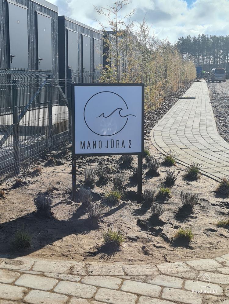 Samana Home - Mano jūra 2, Kunigiškiai - apartamenty z tarasem i podwórkiem, kompleks z basenem