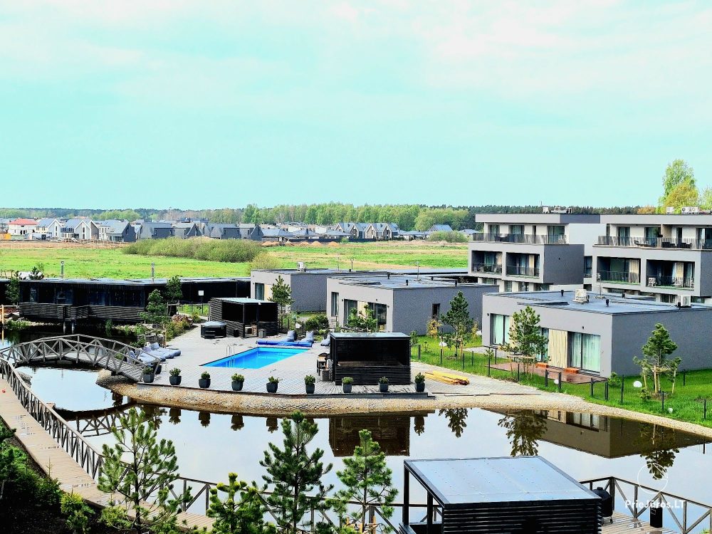 Samana Home - Mano jūra 2, Kunigiškiai - apartamenty z tarasem i podwórkiem, kompleks z basenem