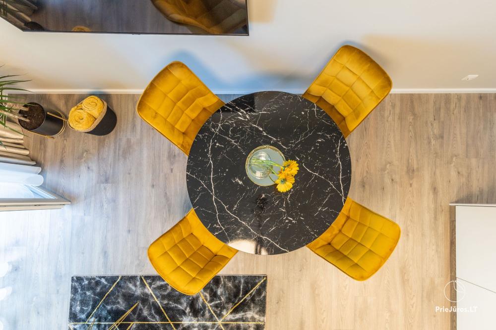 „Medus Home” - „Mano jūra 2”, Kunigiškiai – apartamenty z widokiem na las, basen w kompleksie
