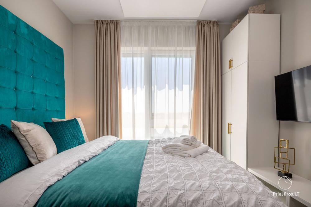„Medus Home” - „Mano jūra 2”, Kunigiškiai – apartamenty z widokiem na las, basen w kompleksie