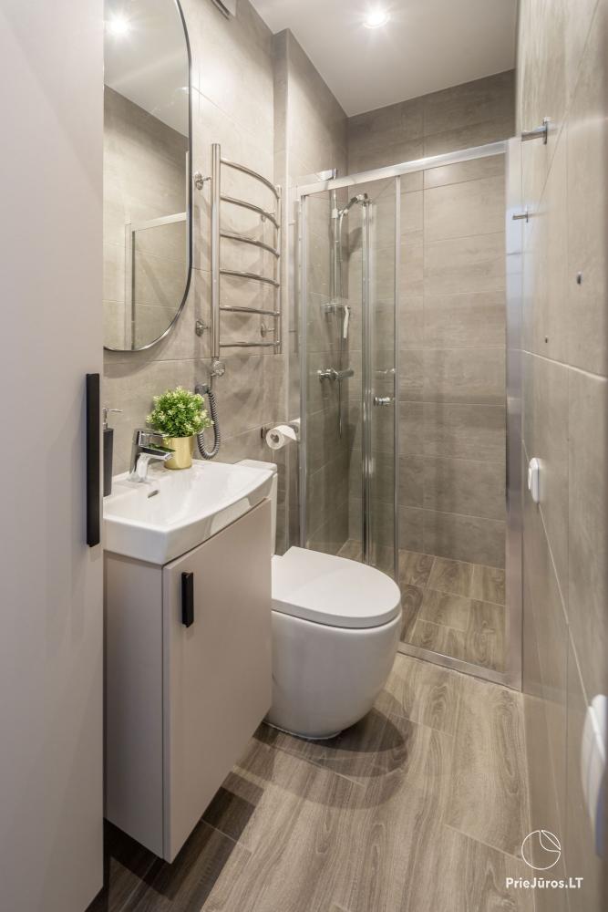 „Medus Home” - „Mano jūra 2”, Kunigiškiai – apartamenty z widokiem na las, basen w kompleksie