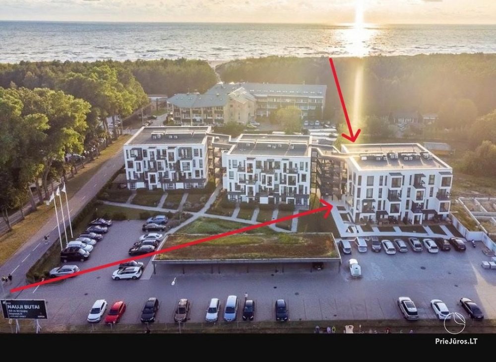 Apartament Prie kopos w Sventoji, nad samym morzem - 1