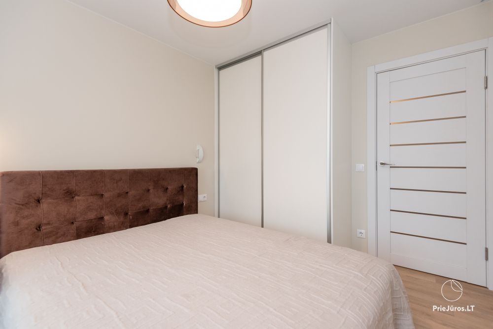 Apartament Prie kopos w Sventoji, nad samym morzem