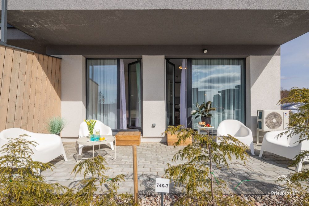 Sea House - Mano jūra 2, Kunigiškiai – apartamenty na parterze, basen w kompleksie