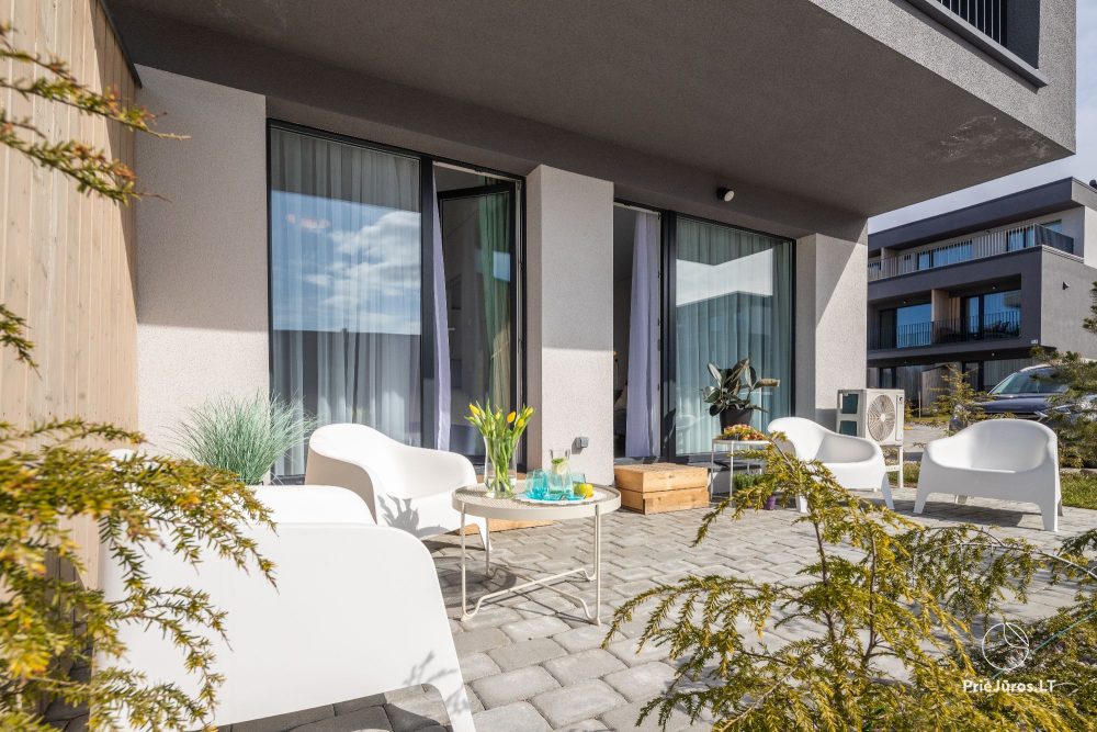 Sea House - Mano jūra 2, Kunigiškiai – apartamenty na parterze, basen w kompleksie