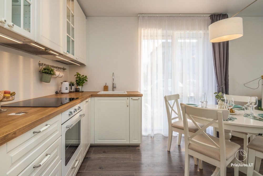 Sea House - Mano jūra 2, Kunigiškiai – apartamenty na parterze, basen w kompleksie