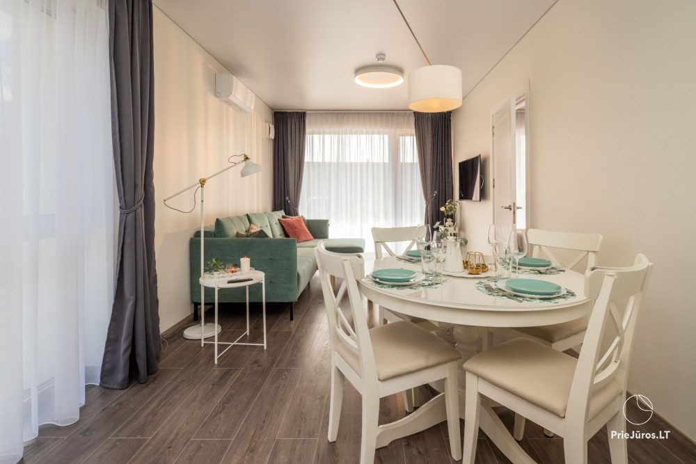 Sea House - Mano jūra 2, Kunigiškiai – apartamenty na parterze, basen w kompleksie