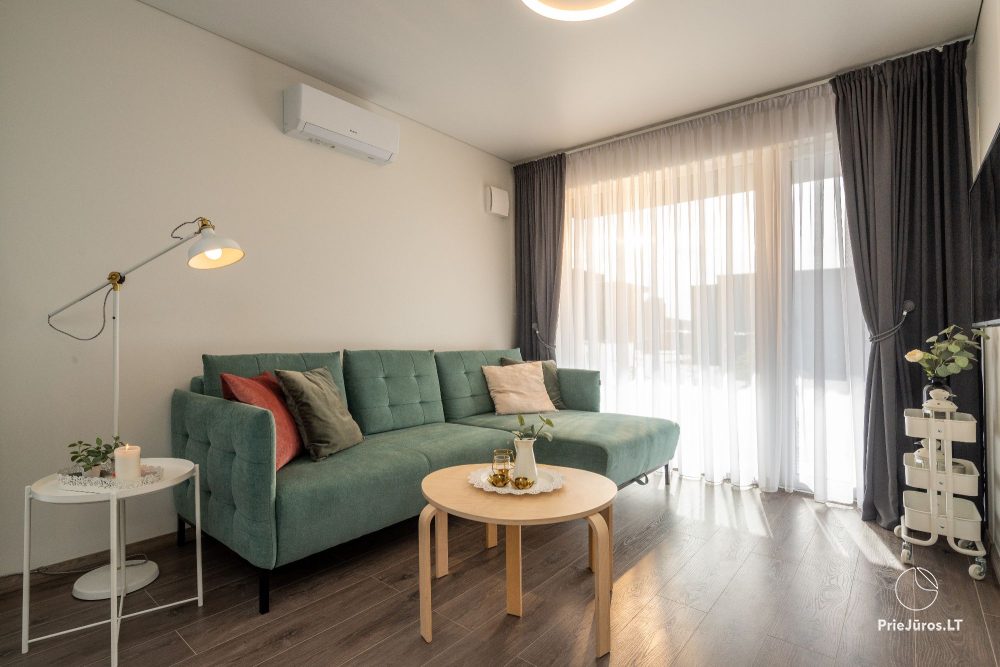 Sea House - Mano jūra 2, Kunigiškiai – apartamenty na parterze, basen w kompleksie