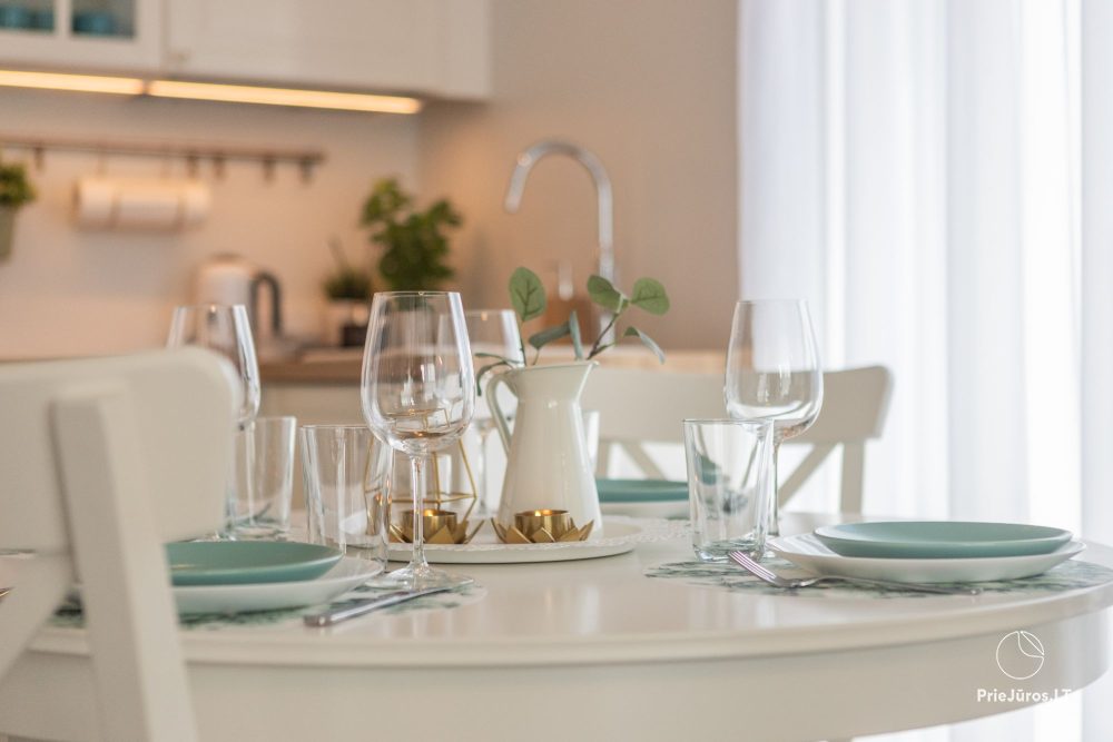 Sea House - Mano jūra 2, Kunigiškiai – apartamenty na parterze, basen w kompleksie
