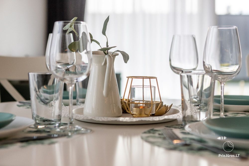 Sea House - Mano jūra 2, Kunigiškiai – apartamenty na parterze, basen w kompleksie