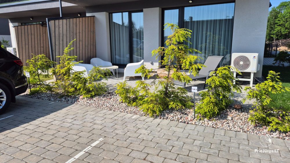 Sea House - Mano jūra 2, Kunigiškiai – apartamenty na parterze, basen w kompleksie