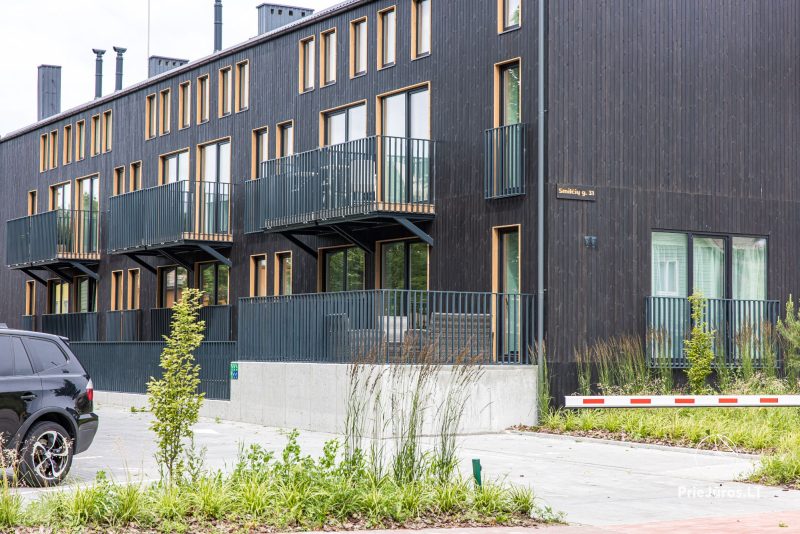 Nowe apartamenty w centrum Połągi, 400 m od morza - w kompleksie Smilčių Namai