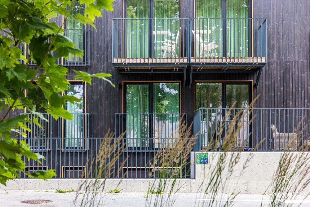 Nowe apartamenty w centrum Połągi, 400 m od morza - w kompleksie Smilčių Namai