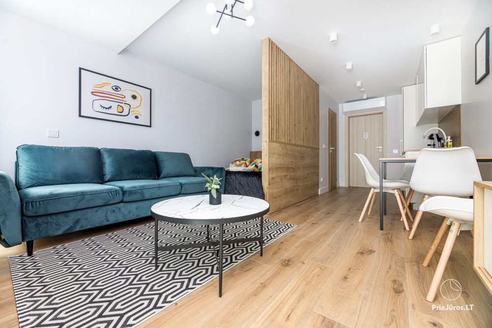 Nowe apartamenty w centrum Połągi, 400 m od morza - w kompleksie Smilčių Namai - 1