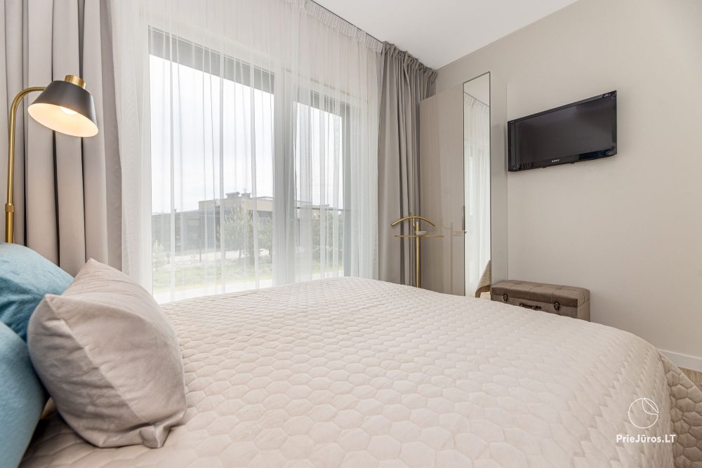Basom home – Moje morze 3, Kunigiškiai – apartamenty z tarasem przy eko basenie, przepiękny zielony teren