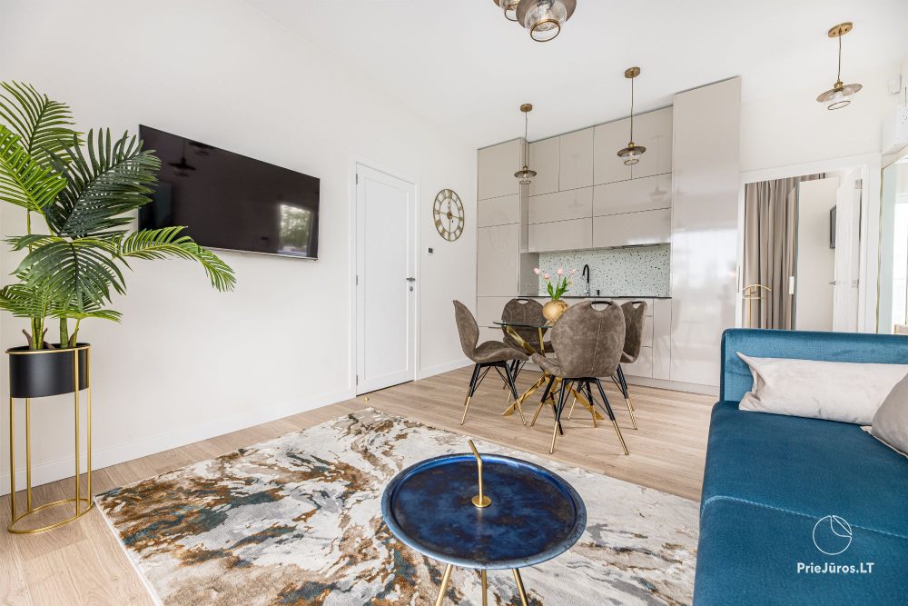Basom home – Moje morze 3, Kunigiškiai – apartamenty z tarasem przy eko basenie, przepiękny zielony teren