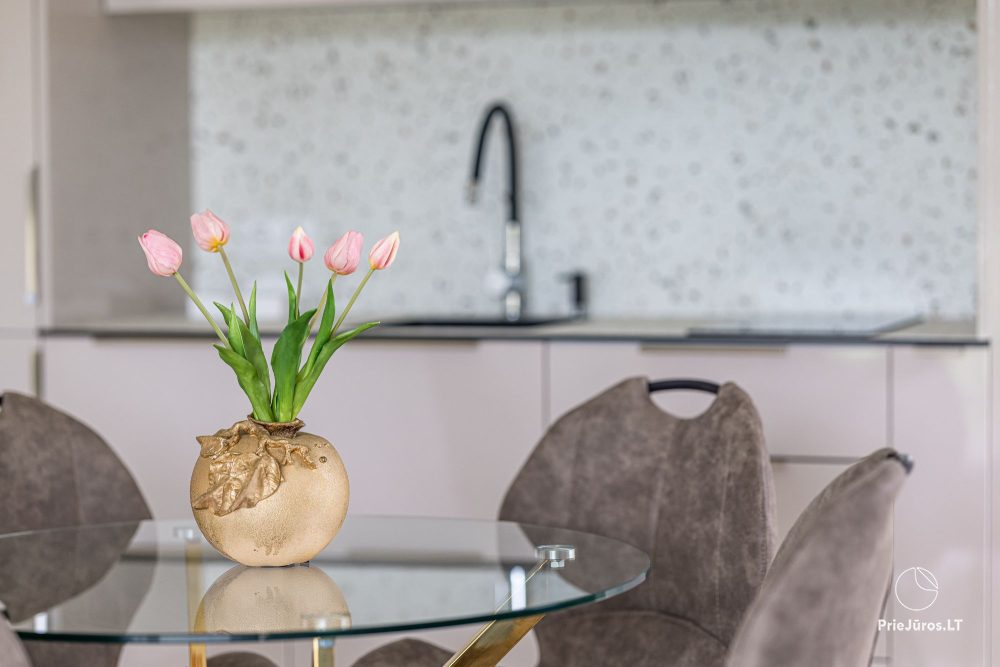 Basom home – Moje morze 3, Kunigiškiai – apartamenty z tarasem przy eko basenie, przepiękny zielony teren