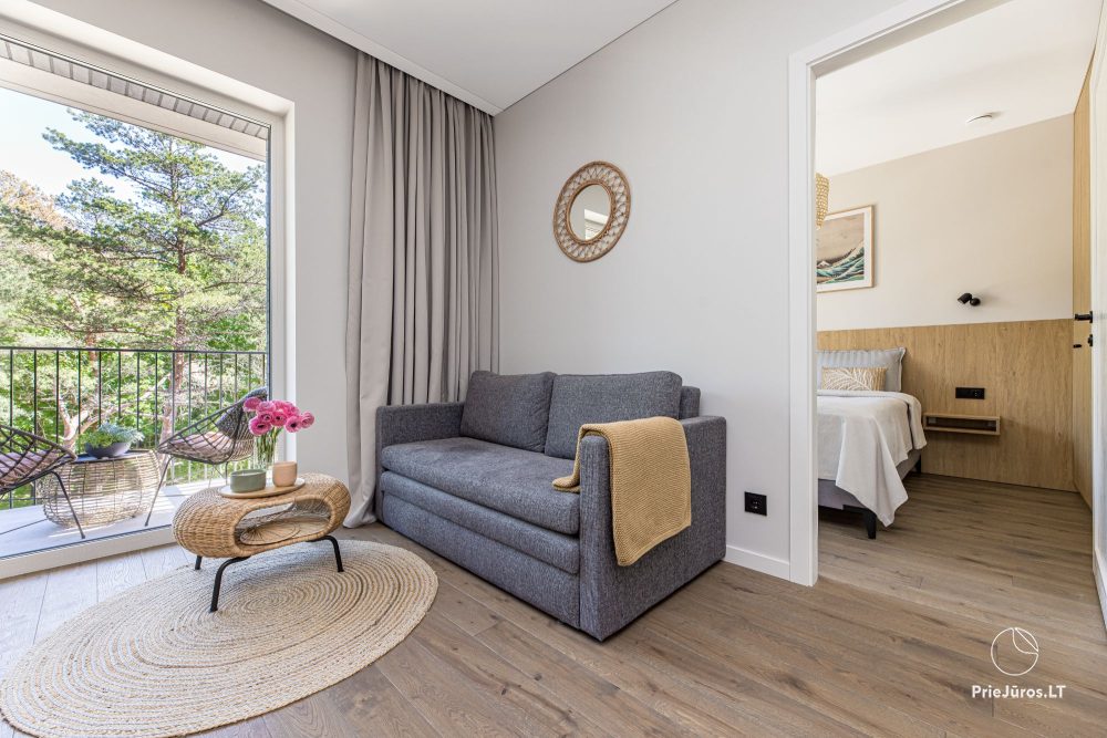 Vanagupes pusyno spa Apartament w Poaldze