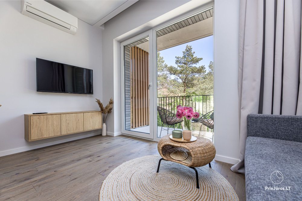 Vanagupes pusyno spa Apartament w Poaldze