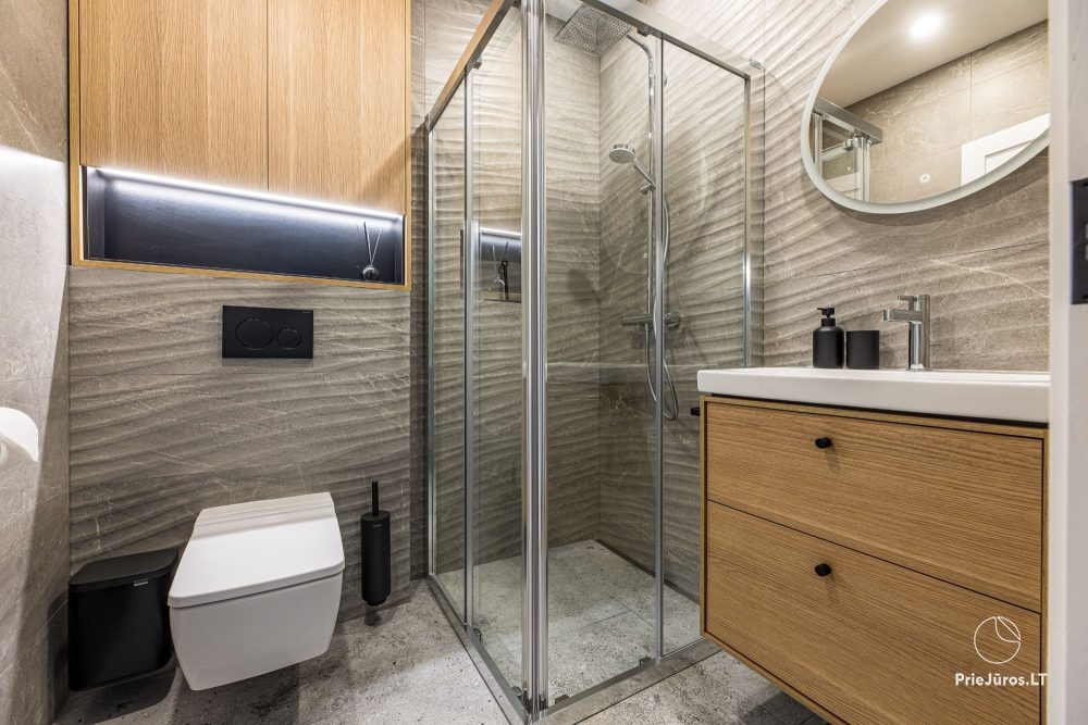 Vanagupes pusyno spa Apartament w Poaldze