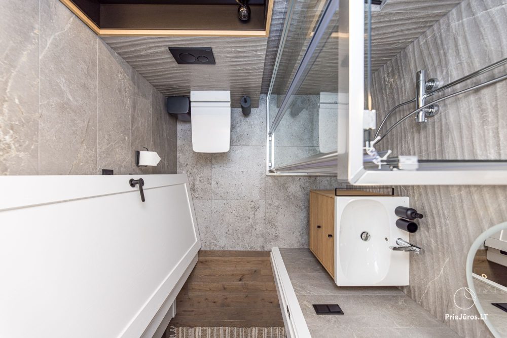 Vanagupes pusyno spa Apartament w Poaldze