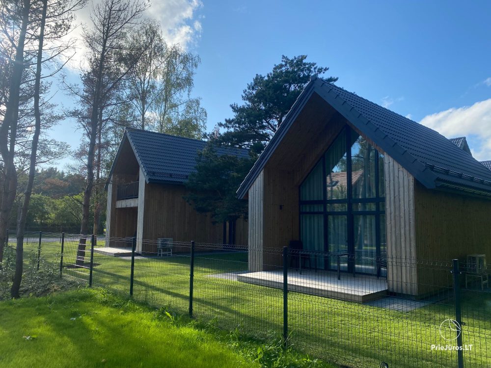 Odpoczynek w Połądze - w Kunigiskiai, w nowych domkach letniskowych. Do morza 400 metrów - 1