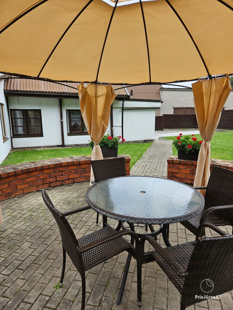 Przestronne gospodarstwo Pajūrio Kukuliškiai nad morzem