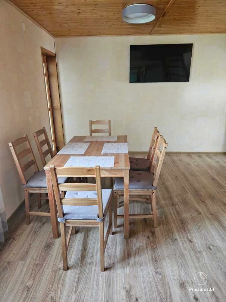 Przestronne gospodarstwo Pajūrio Kukuliškiai nad morzem