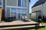 Nowy domek z przestronnym tarasem dla maksymalnie 6 osób w Kunigiskiai