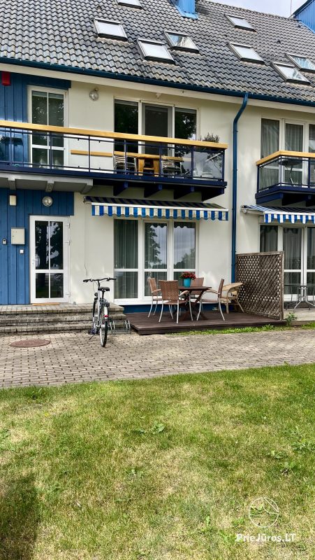 Przytulne apartamenty Marių z prywatnym tarasem
