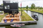 Wynajem domu „Flaghouse” w Svencelė – wyjątkowe miejsce na wypoczynek dla sześciu osób, 3 sypialnie, 2 tarasy, grill
