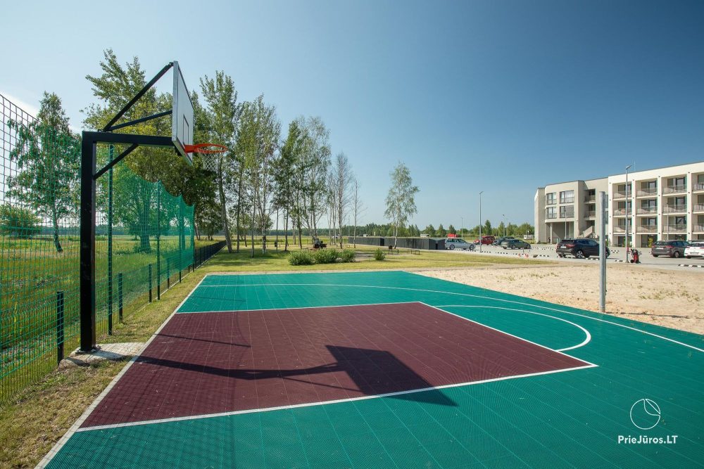 Apartament z basenem i siłownią do wynajęcia w Sventoji