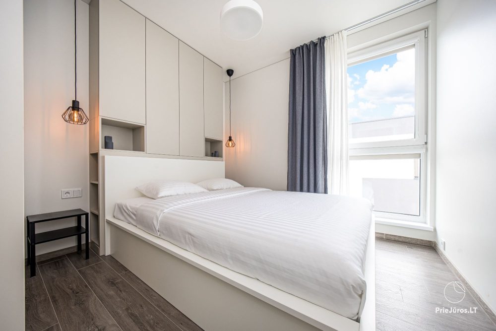 Kopa home – Moje morze 2, Kunigiškiai. Apartamenty z 2 sypialniami i tarasem, kompleks z basenem, atrakcje