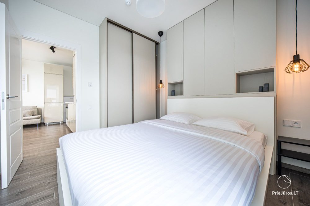 Kopa home – Moje morze 2, Kunigiškiai. Apartamenty z 2 sypialniami i tarasem, kompleks z basenem, atrakcje