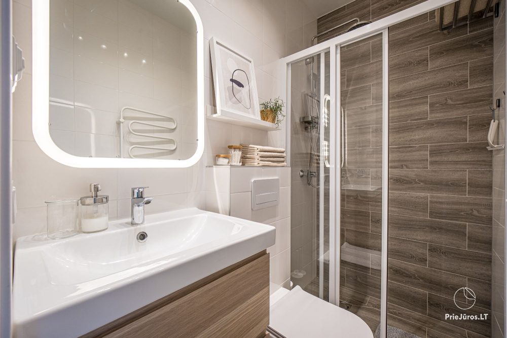 Kopa home – Moje morze 2, Kunigiškiai. Apartamenty z 2 sypialniami i tarasem, kompleks z basenem, atrakcje