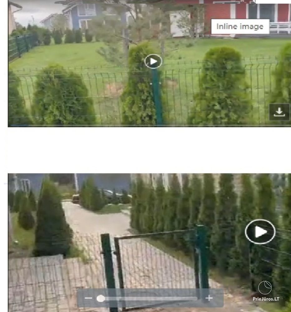 Domek „Vyšnia pajūryje” jest przyjazny zwierzętom