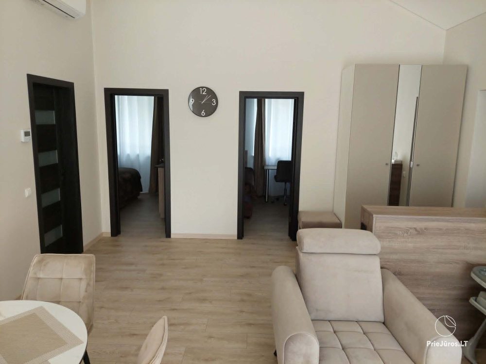 Nowa Sweet villa w Połądze, w Monciskes, w sosnowym lesie