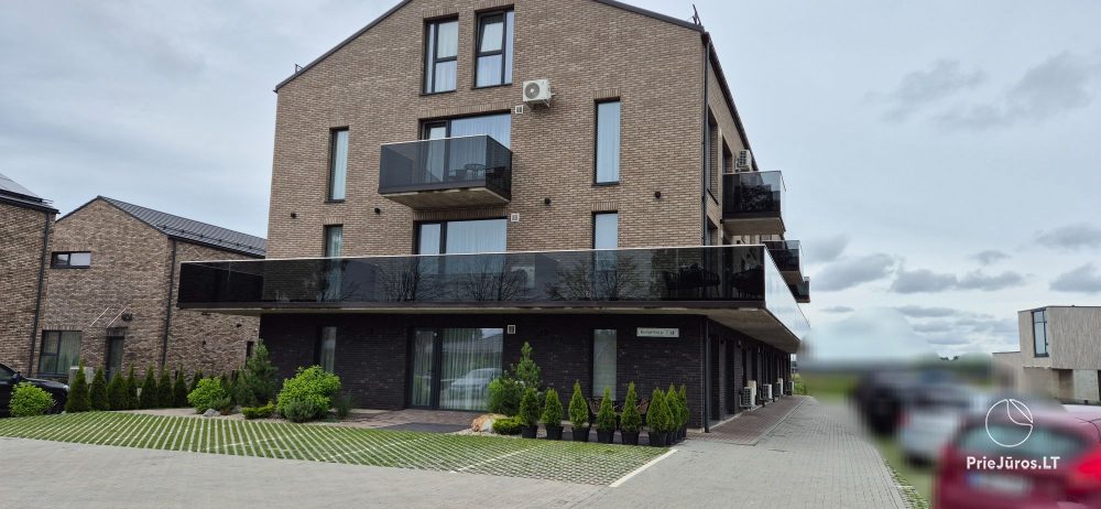 Jasne, nowoczesne dwupokojowe mieszkanie w Kunigiskiai